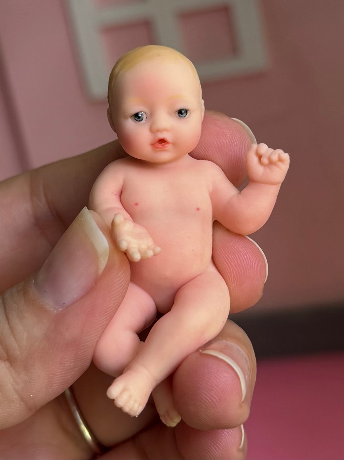 My Mini Baby - Blonde Open-Eye Baby (Choose Your Eye Color)