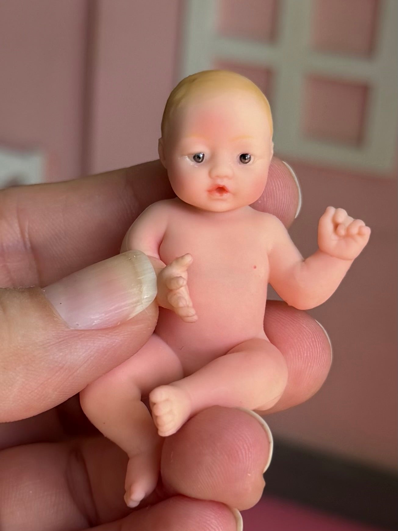 My Mini Baby - Blonde Open-Eye Baby (Choose Your Eye Color)