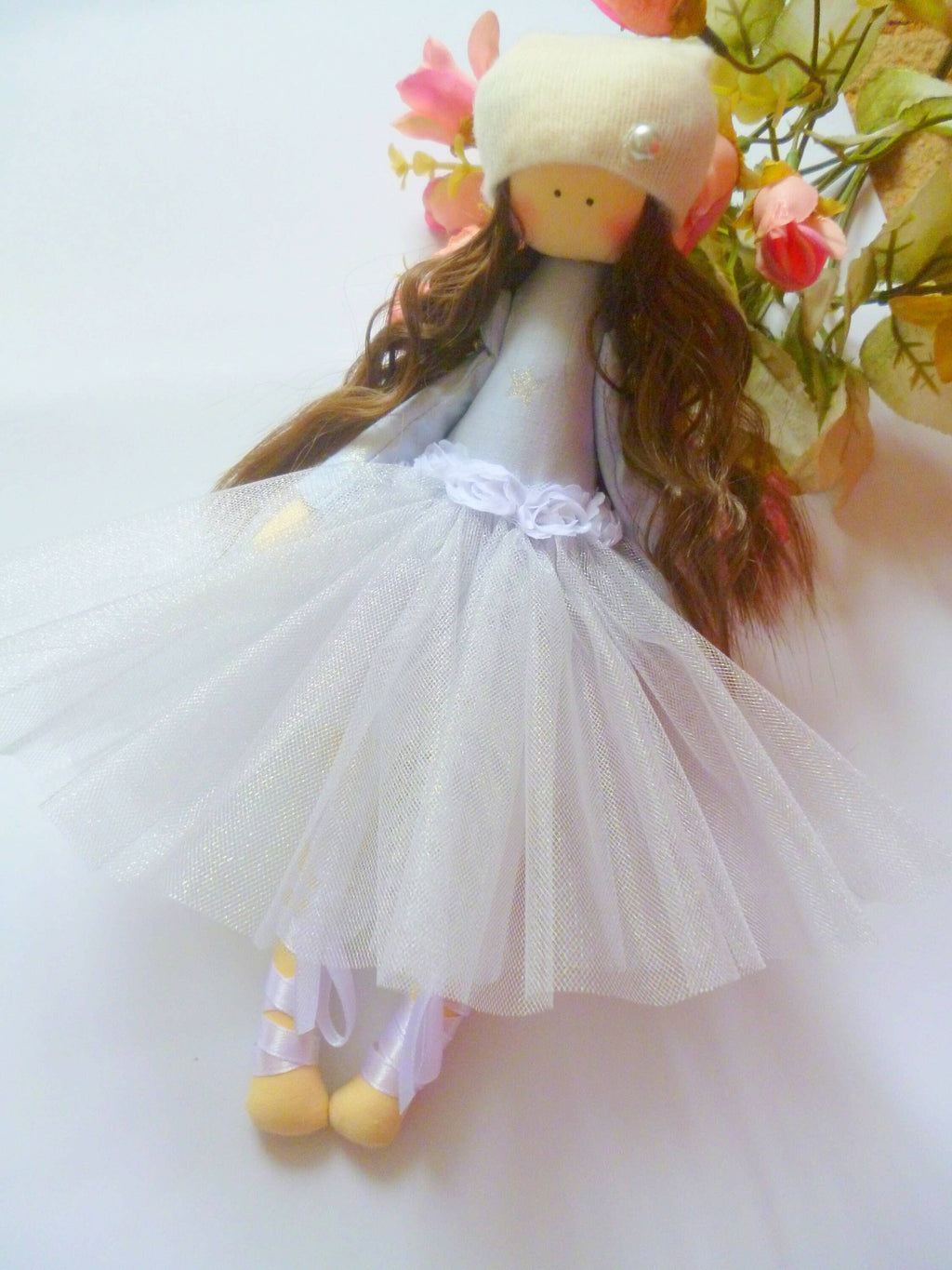 Handmade Cotton Tilda Doll for Nursery Decor