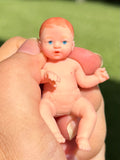 My Mini Baby – Redhead Open-Eye Baby (Choose Your Eye Color)