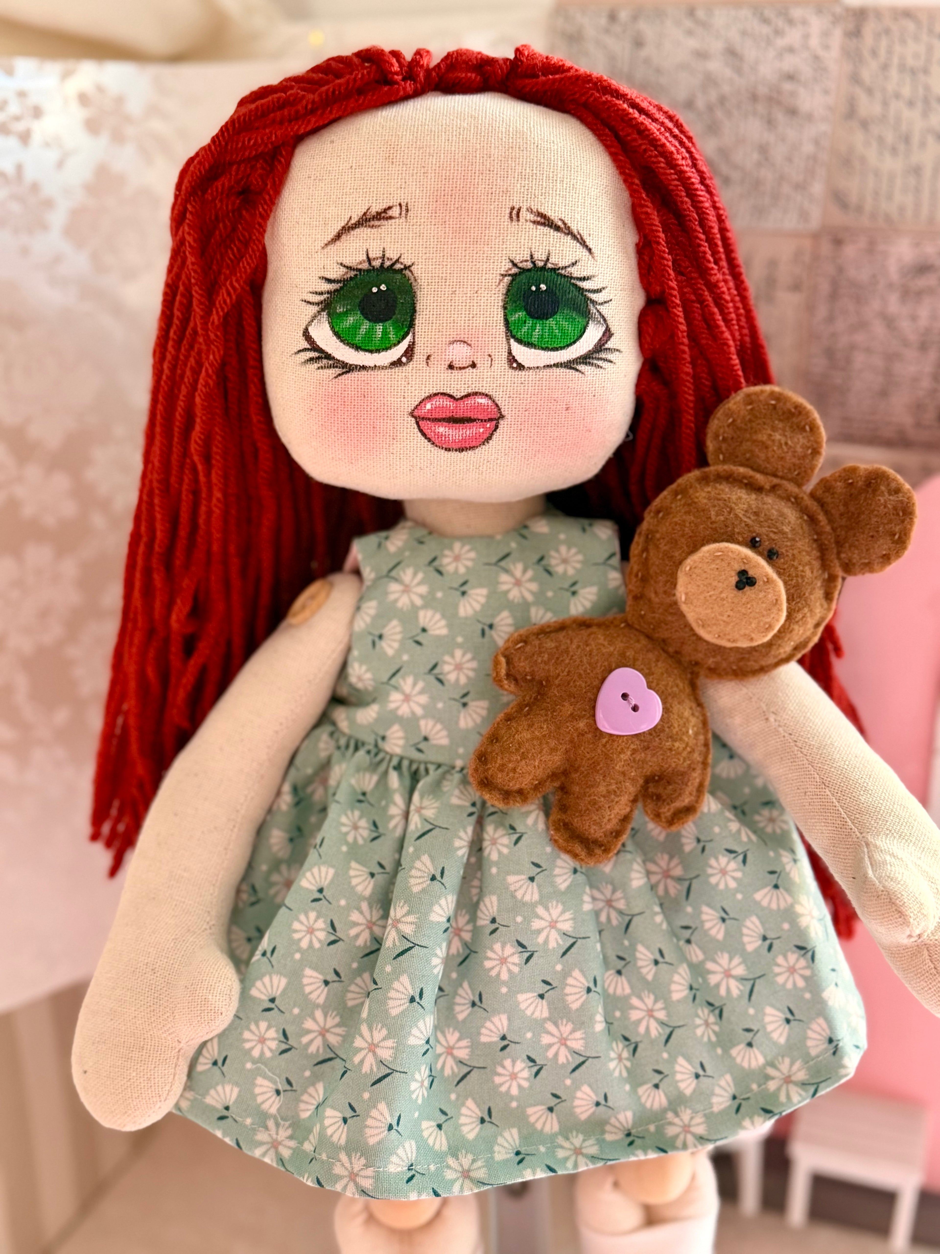 Handmade unique Heirloom Cloth Dolls / Dollygoodies special Collection