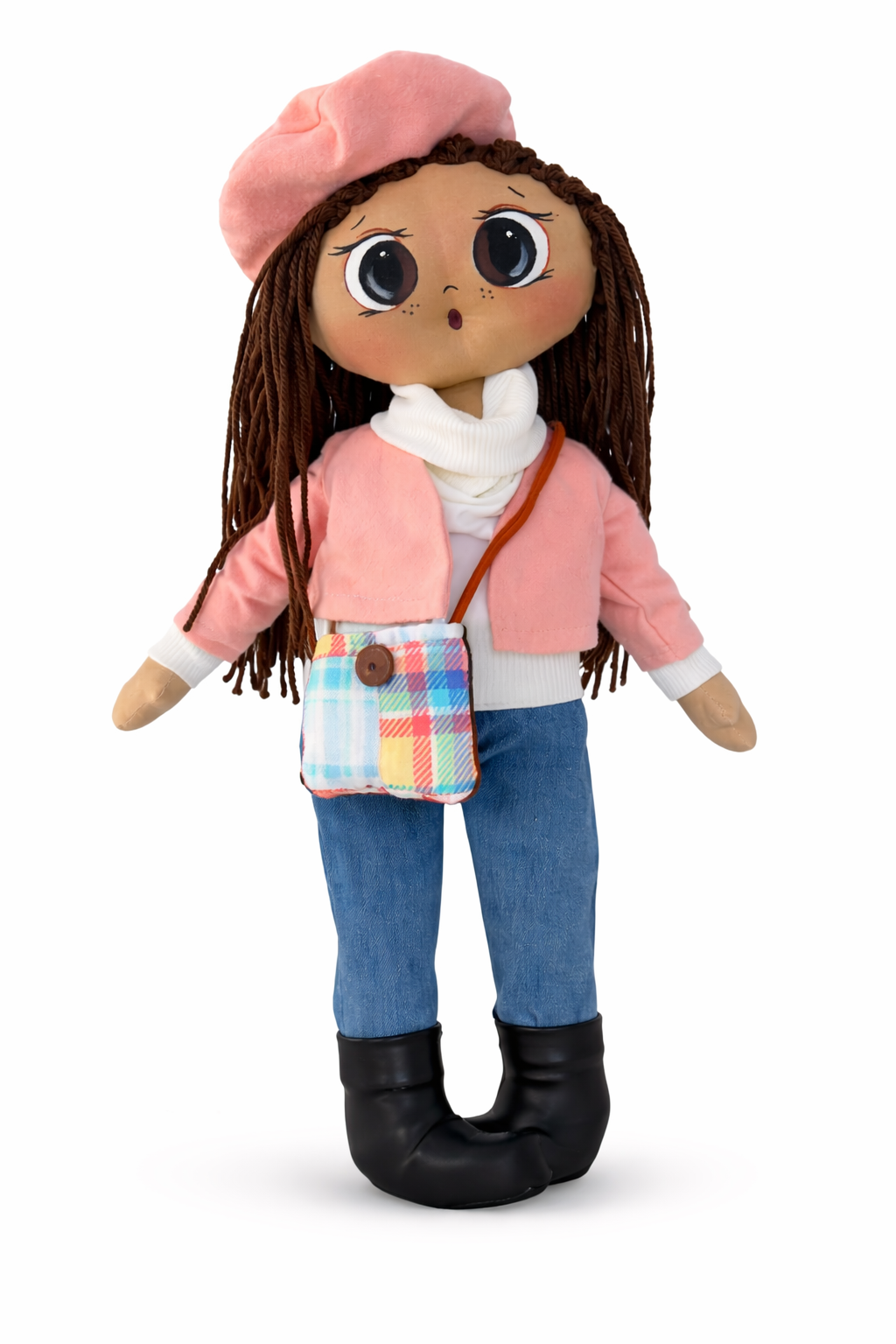 Handmade Artisan Doll – Parisian Style/ Big eyes