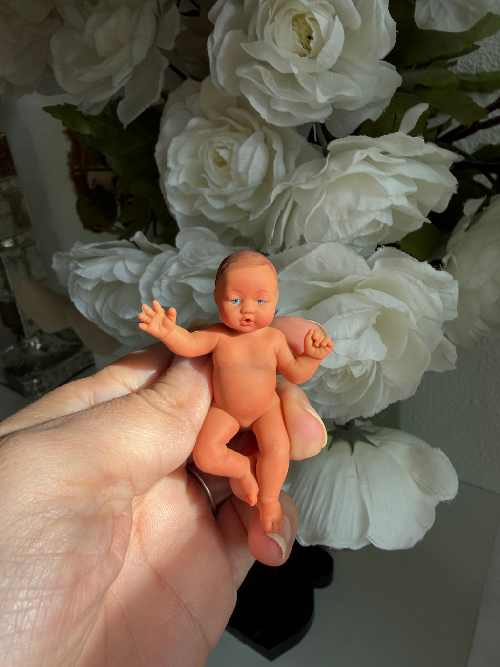 My Mini Baby – Tanned Open-Eye Baby (Choose Your Eye Color)