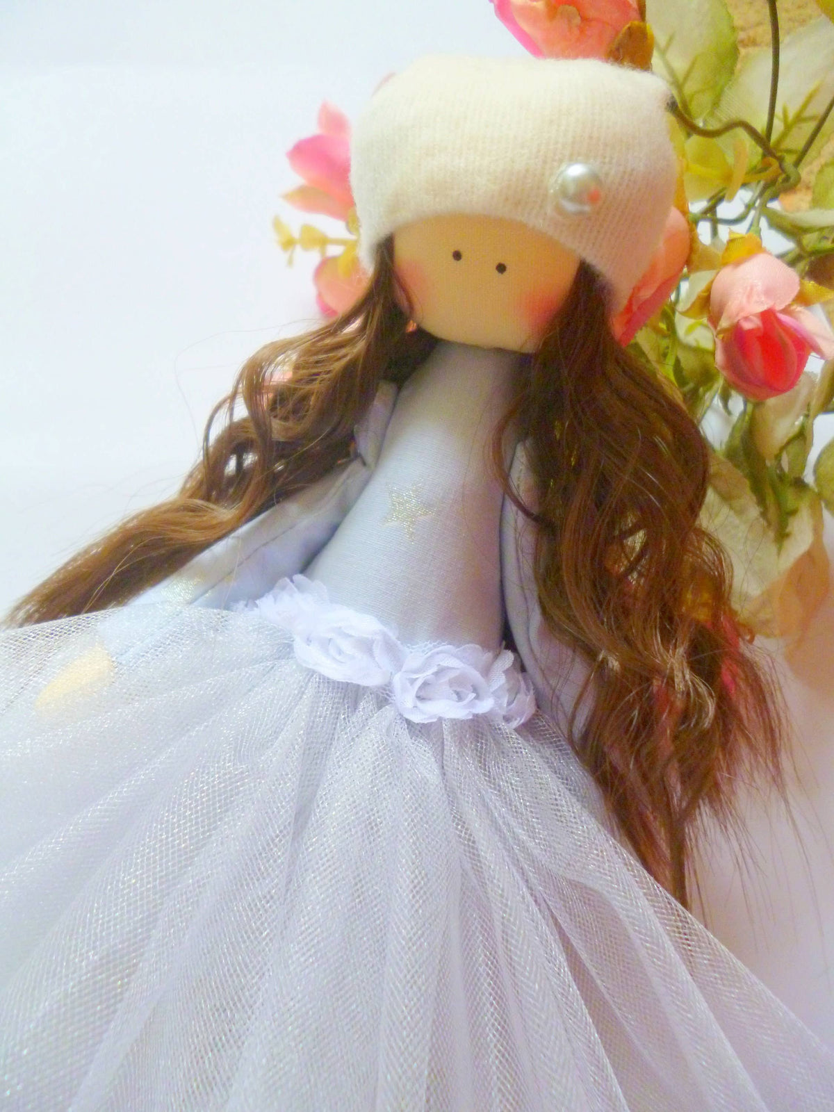 Handmade Cotton Tilda Doll for Nursery Decor