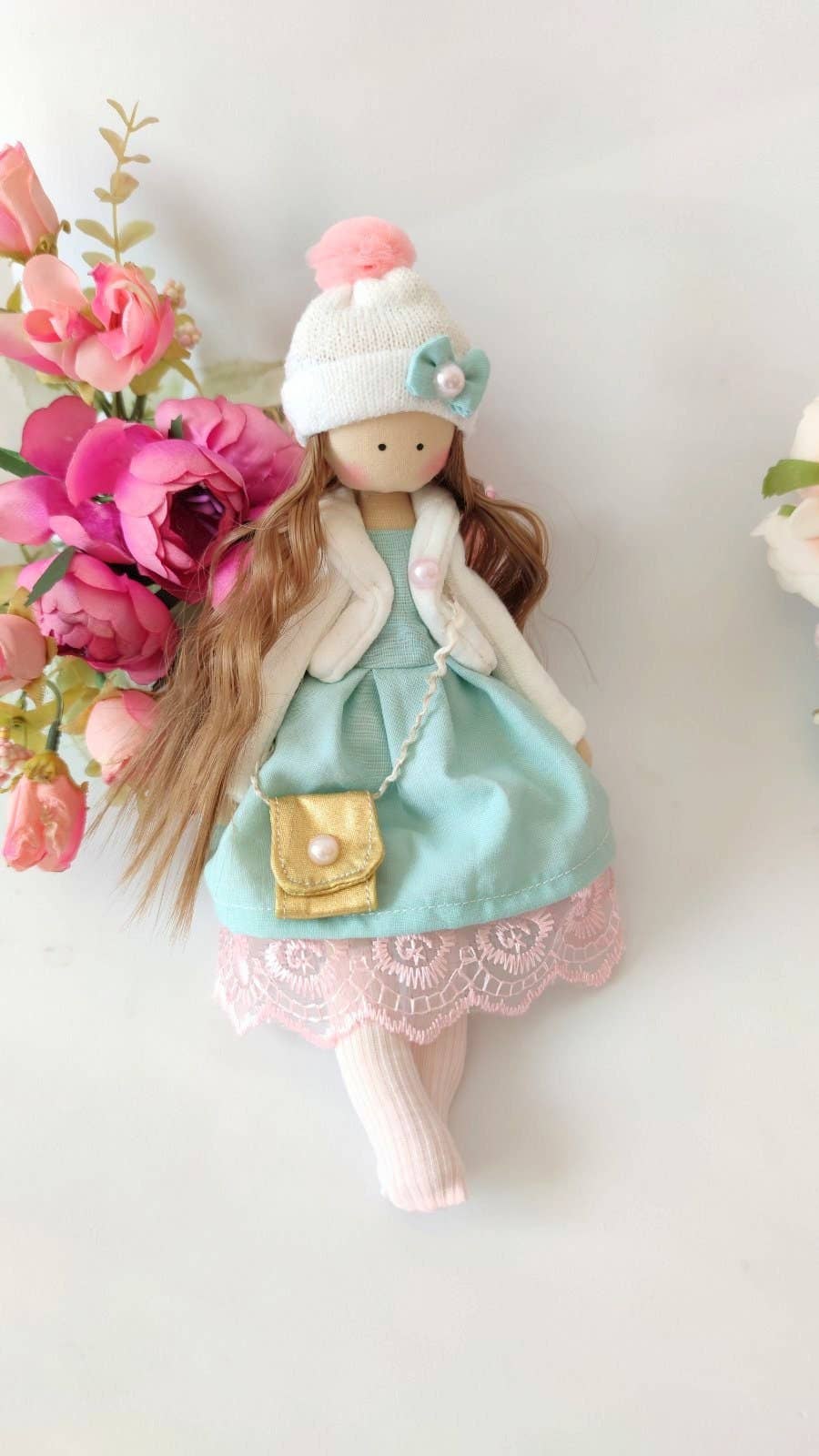 Ballerina Rag Doll - Toddler Girl Gift, Fairy, OOAK